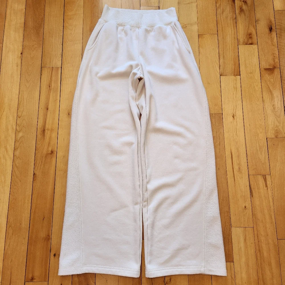 Aerie Après-Chill Trouser Wide Leg Sweatpant - XS Long - Picture 5 of 11